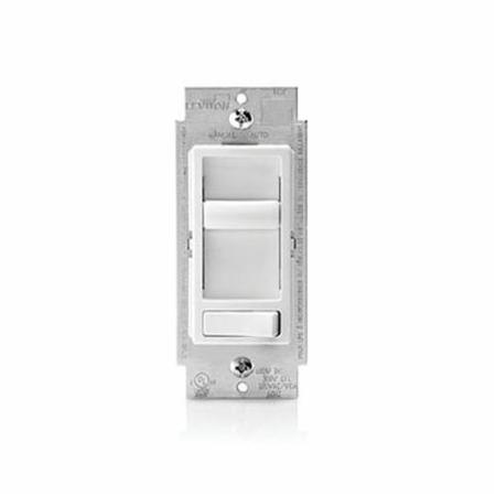 LEVITON Lighting Dimmer, Sureslide, Decora, 120V 6674-P0W